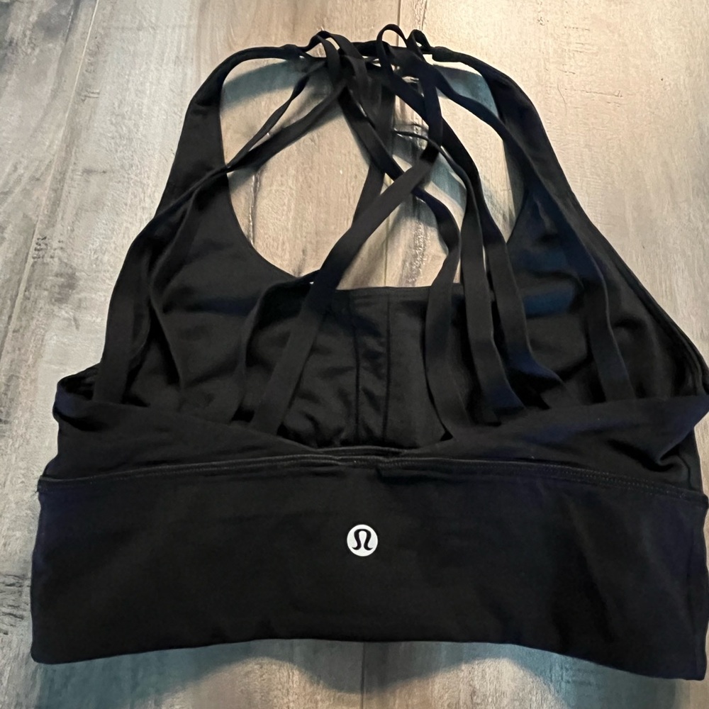 lululemon athletica Black Multi-Strap Sports Bra